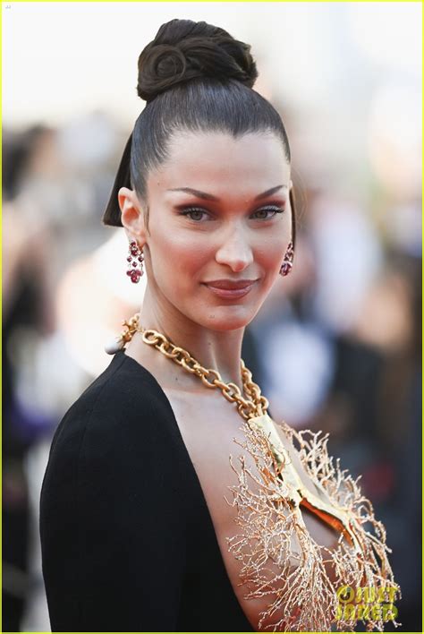 bella hadid cannes gucci|bella hadid cannes 2021.